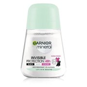 Garnier Mineral Invisible Black & White 48h dámsky guľôčkový antiperspirant 50 ml