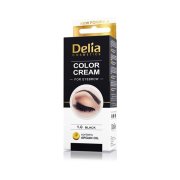 Delia Color Cream, Henna farbiaci krém na obočie Čierna 15ml