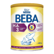 Nestlé BEBA HA 3, Hypoalergénna pokračovacia dojčenská výživa od ukončeného 10.mesiaca 400g