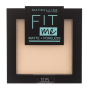 Maybelline Fit Me! Matte+Poreless púder 105 Natural Ivory 9 g
