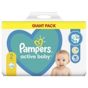 Pampers Active Baby S2, 4-8 kg 96 ks