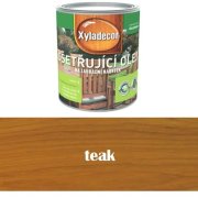 Xyladecor Olej Teak, ošetrujúci olej na záhradný nábytok 2,5 l