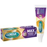 COREGA fixačný krém na zubné náhrady Max Control 40 g