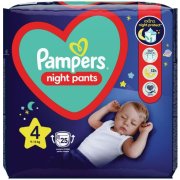 Pampers Night Pants plienkové nohavičky veľkosť 4, 25 ks