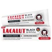 Lacalut zubná pasta Black & White 75 ml