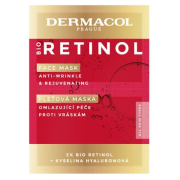 Dermacol Bio Retinol pleťová maska 2 x 8 ml