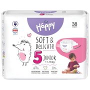 Bella Happy Baby Soft & Delicate Junior č. 5, 11 -18 kg, 38 ks